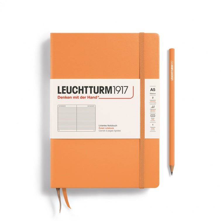 Leuchtturm1917 Apricot, Notebook Hardcover Medium (A5)