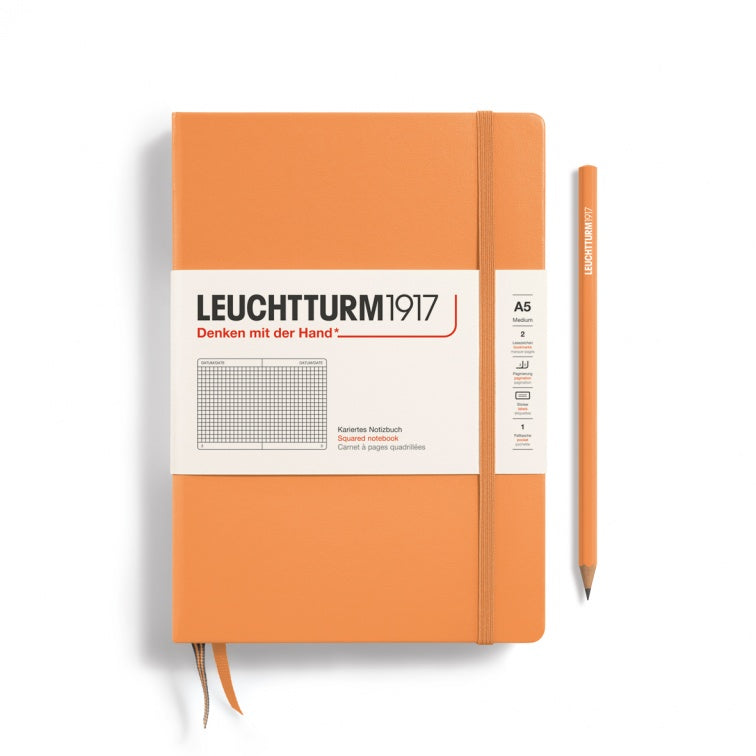 Leuchtturm1917 Apricot, Notebook Hardcover Medium (A5)