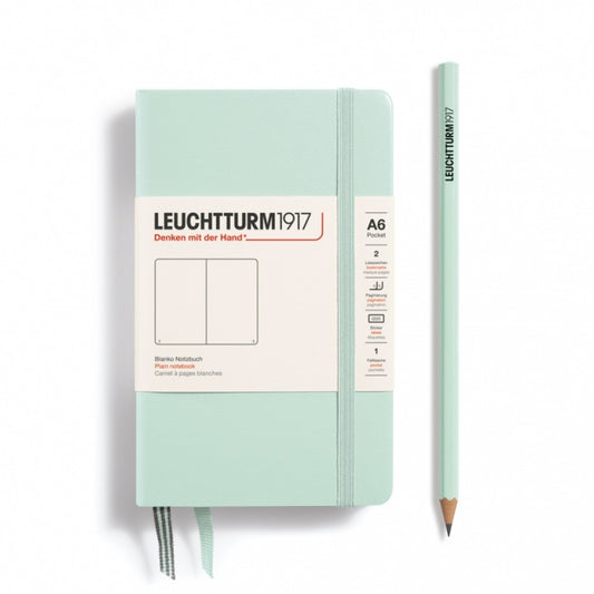 Leuchtturm1917 Mint Green, Notebook Hardcover Pocket (A6)