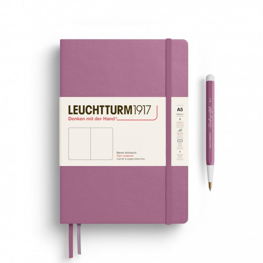 Leuchtturm1917 Dusty Rose, Notebook Hardcover Medium (A5)
