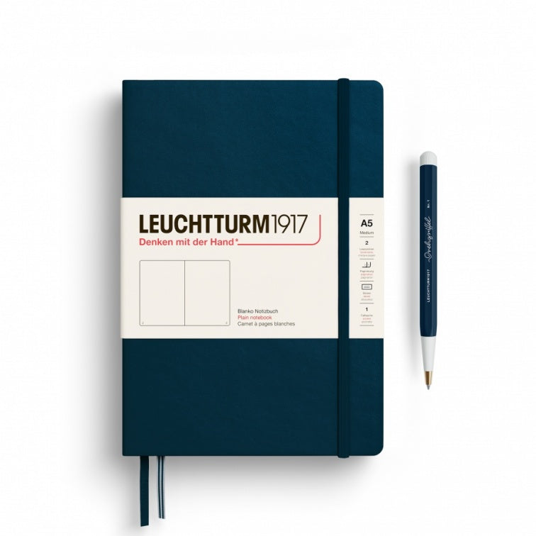 Leuchtturm1917 Deep Sea, Notebook Hardcover Medium (A5)
