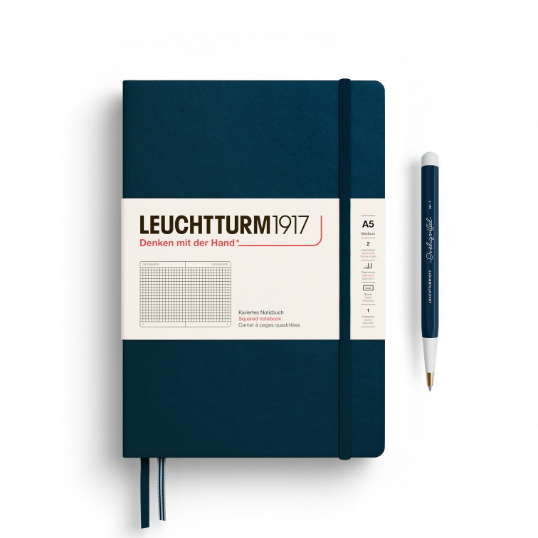 Leuchtturm1917 Deep Sea, Notebook Hardcover Medium (A5)