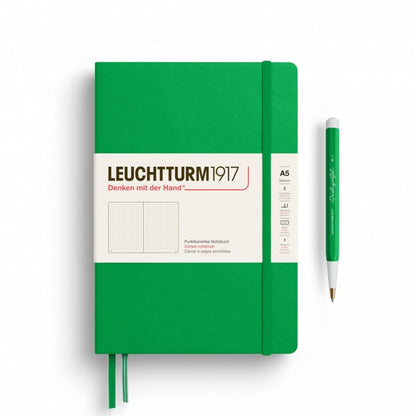 Leuchtturm1917 Spring Leaf, Notebook Hardcover Medium (A5)