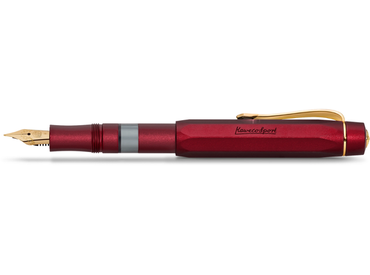 Kaweco PISTON SPORT AL Set Bordeaux/Gold