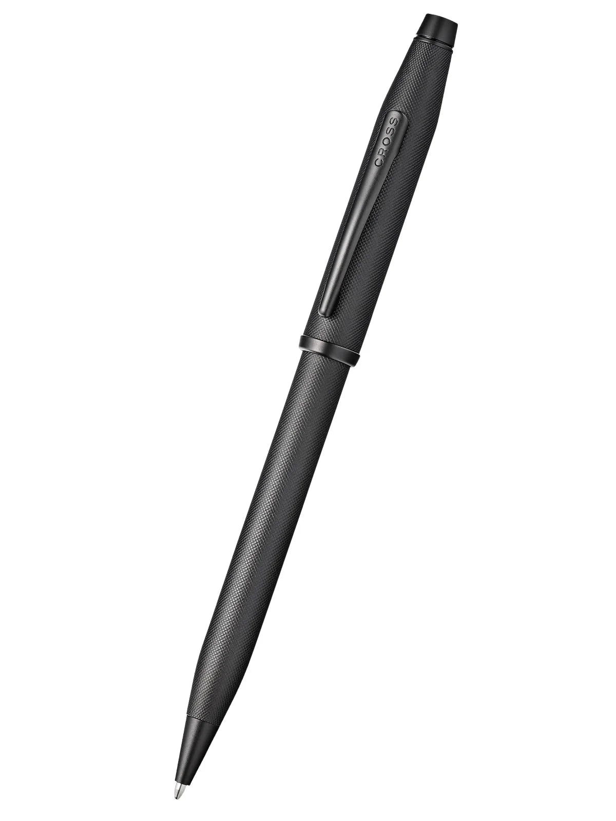 Cross Century® II Black Micro Knurl and Matte Black PVD Ballpoint Pen