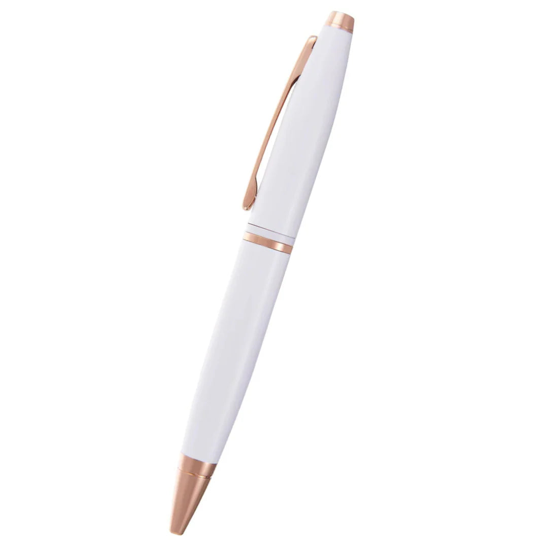 Cross Calais™ Pearlescent White Lacquer Ballpoint Pen
