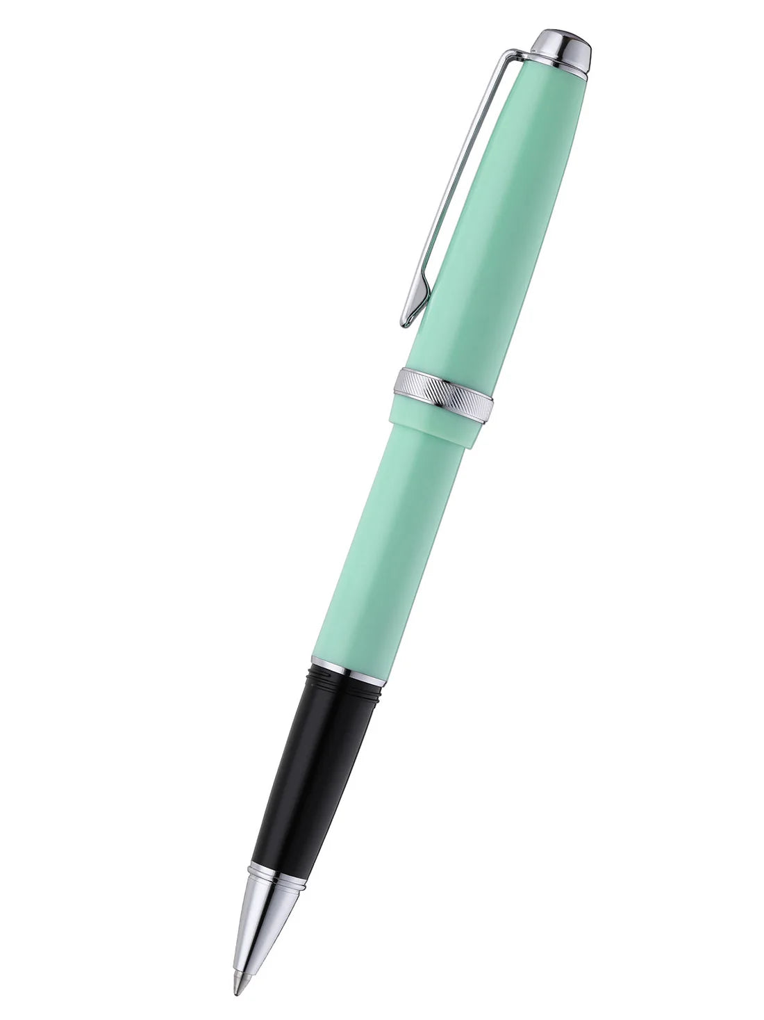 Cross Lume Seafoam with Polished Chrome Appointments Rollerball Pen