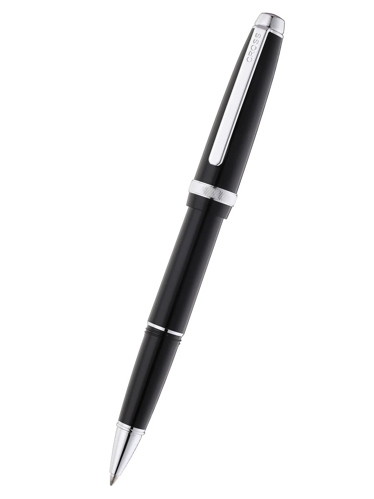 Cross Lume Obsidian Black with Polished Chrome Appointments Rollerball Pen