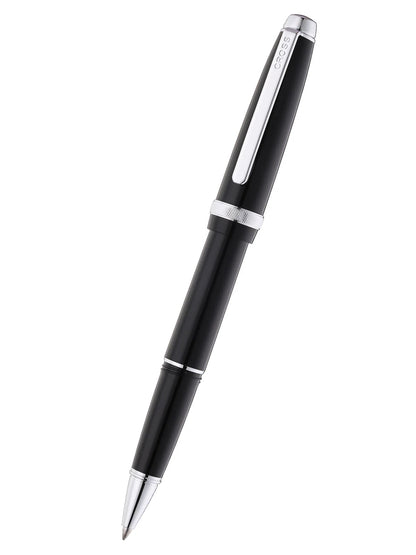 Cross Lume Obsidian Black with Polished Chrome Appointments Rollerball Pen