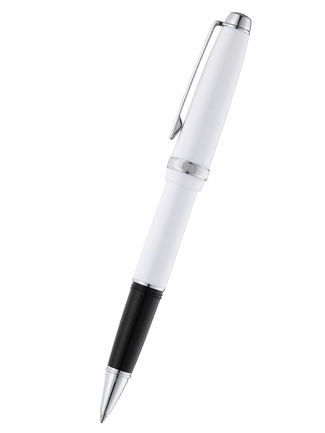 Cross Lume Porcelain White with Polished Chrome Appointments Ballpoint Pen