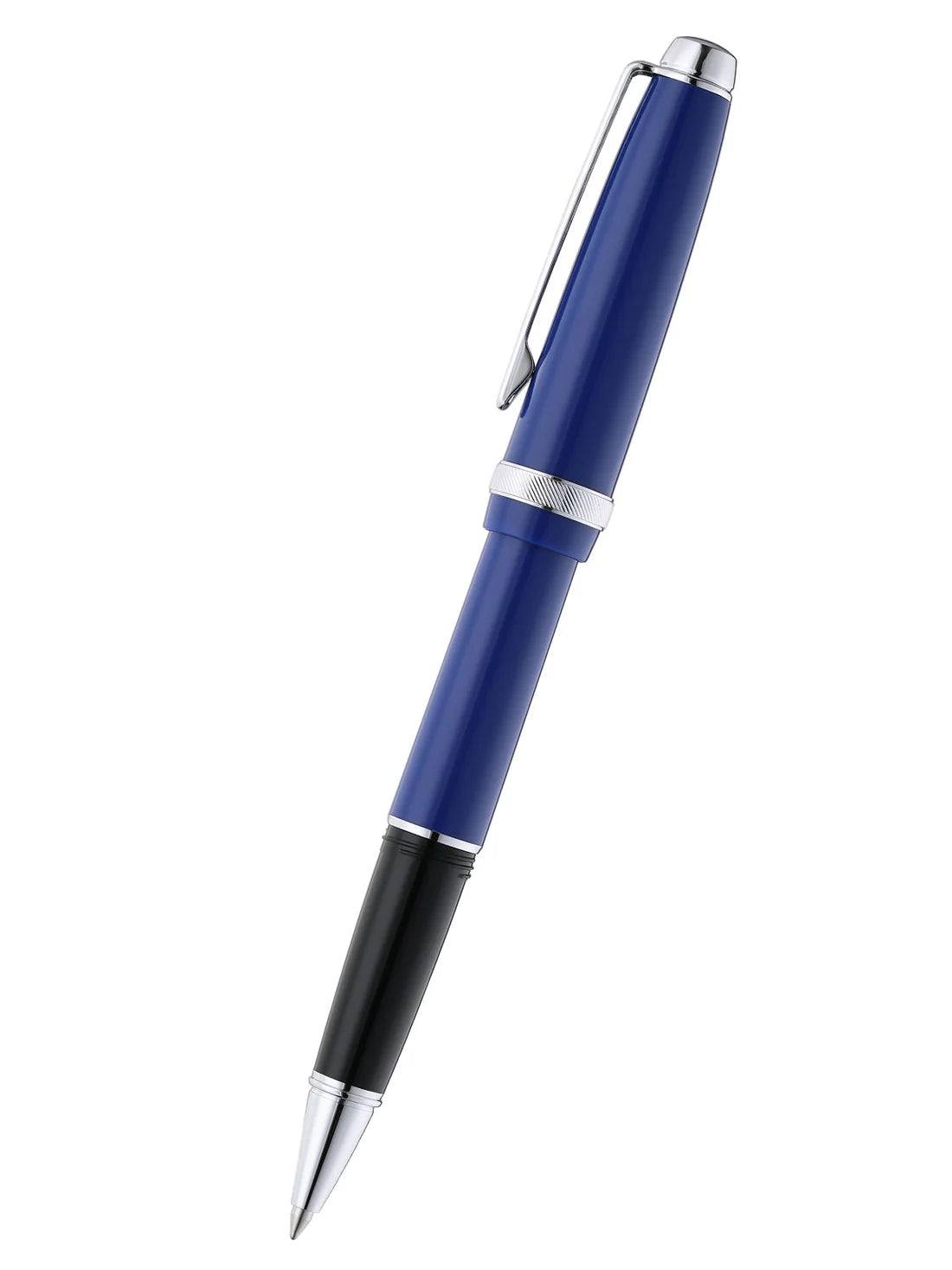 Cross Lume Deep Sea Blue with Polished Chrome Appointments Ballpoint Pen