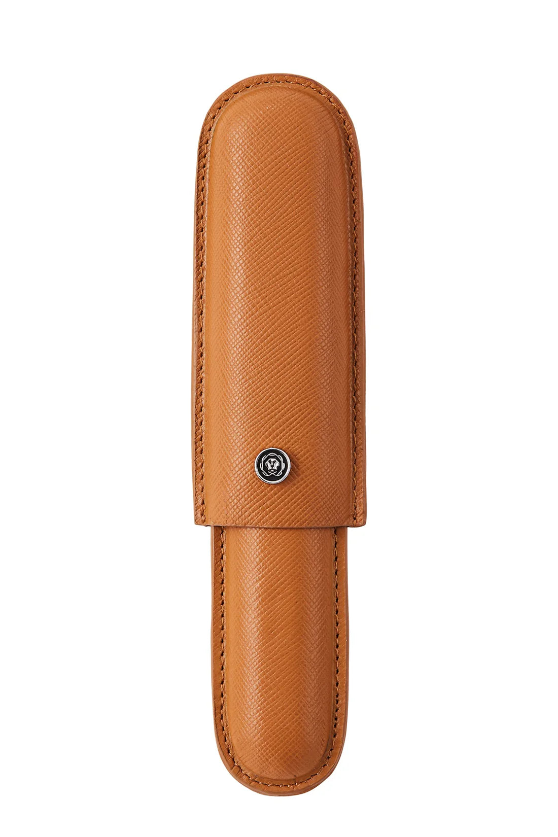 Cross Mocha Leather Cigar Style Single Pen Case Gift Bundle