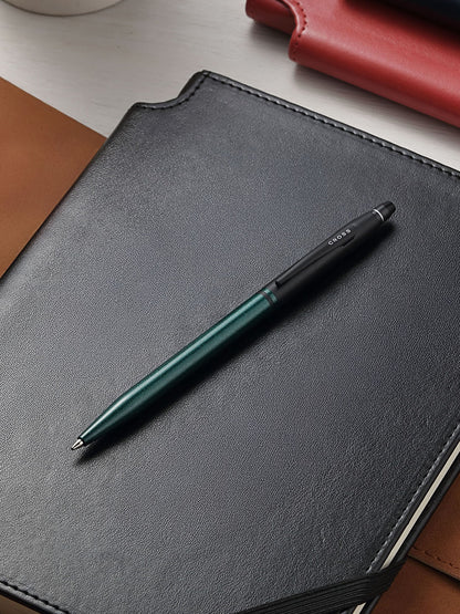Cross Click™ Tuxedo Satin Metallic Green Ballpoint Pen