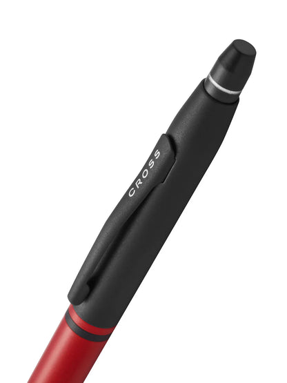 Cross Click™ Tuxedo Satin Metallic Red Ballpoint Pen