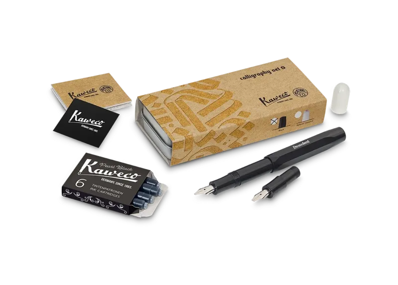 KAWECO CALLIGRAPHY Set Black "S"