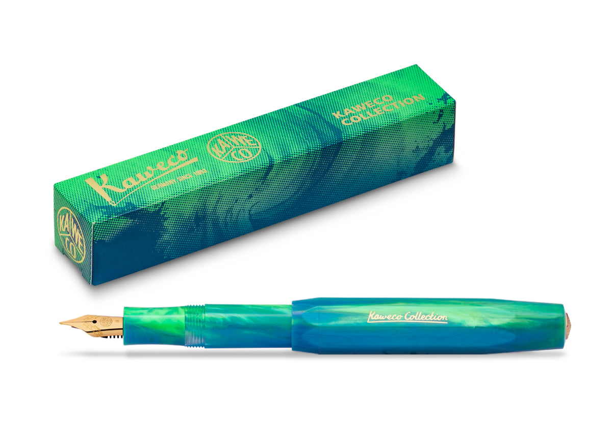 Kaweco COLLECTION Fountain Pen Marble Ocean