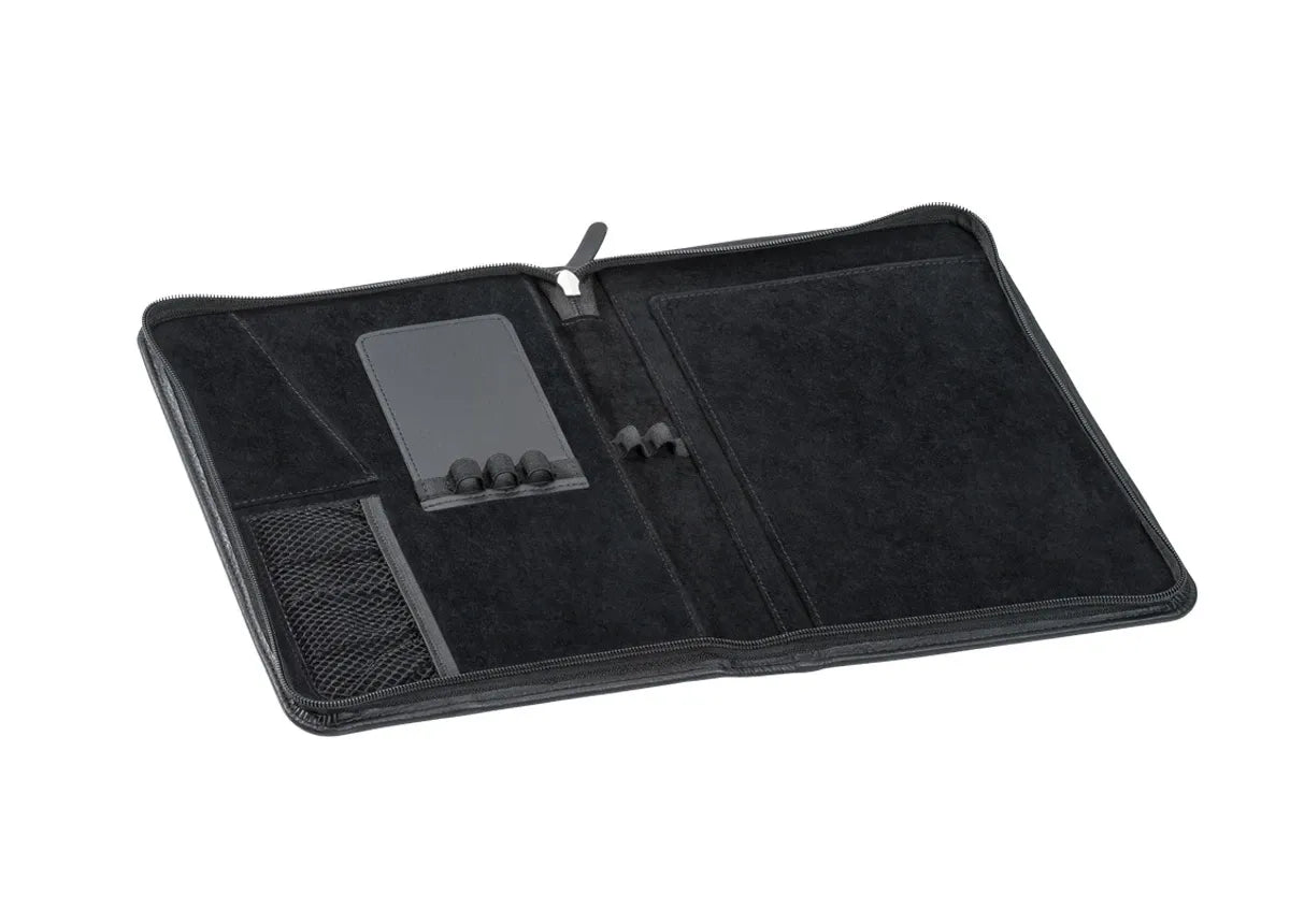KAWECO Organiser A5 Genuine Leather Black