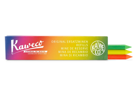 KAWECO Pencil Leads Highlighter Mix 5.6 mm - 3 pcs