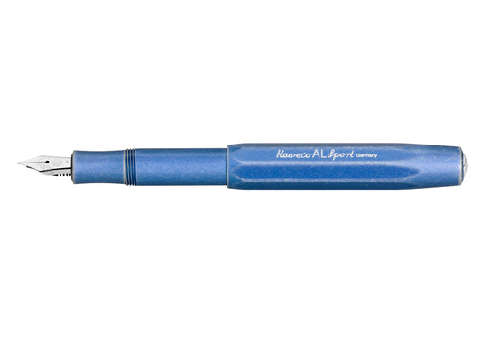 Kaweco AL SPORT Stonewashed Fountain Pen Blue