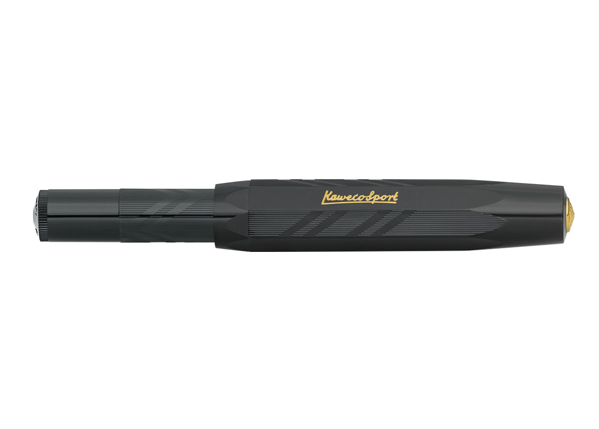 Kaweco CLASSIC SPORT Fountain Pen Guilloche Black
