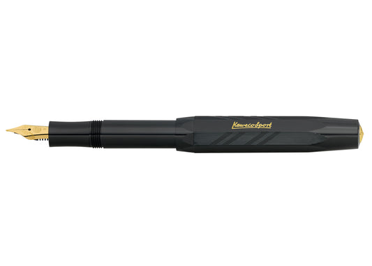 Kaweco CLASSIC SPORT Fountain Pen Guilloche Black