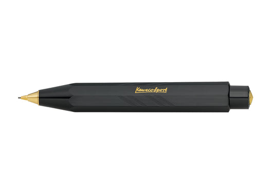 Kaweco CLASSIC SPORT Guilloche Mechanical Pencil  Black 0.7 mm