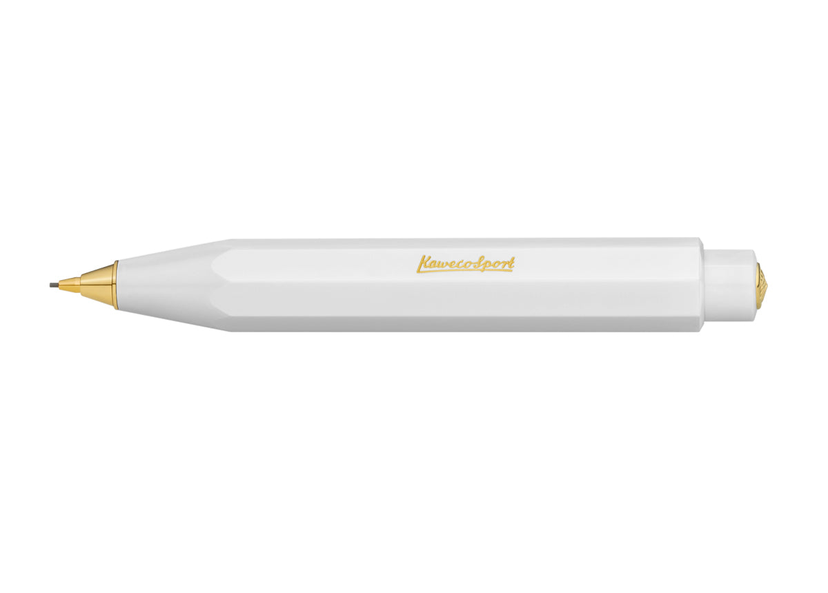 Kaweco CLASSIC SPORT Mechanical Pencil White 0.7 mm