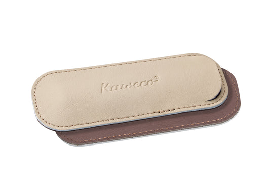 Kaweco Eco Tender Creamy Espresso 2 Pen Pouch SPORT