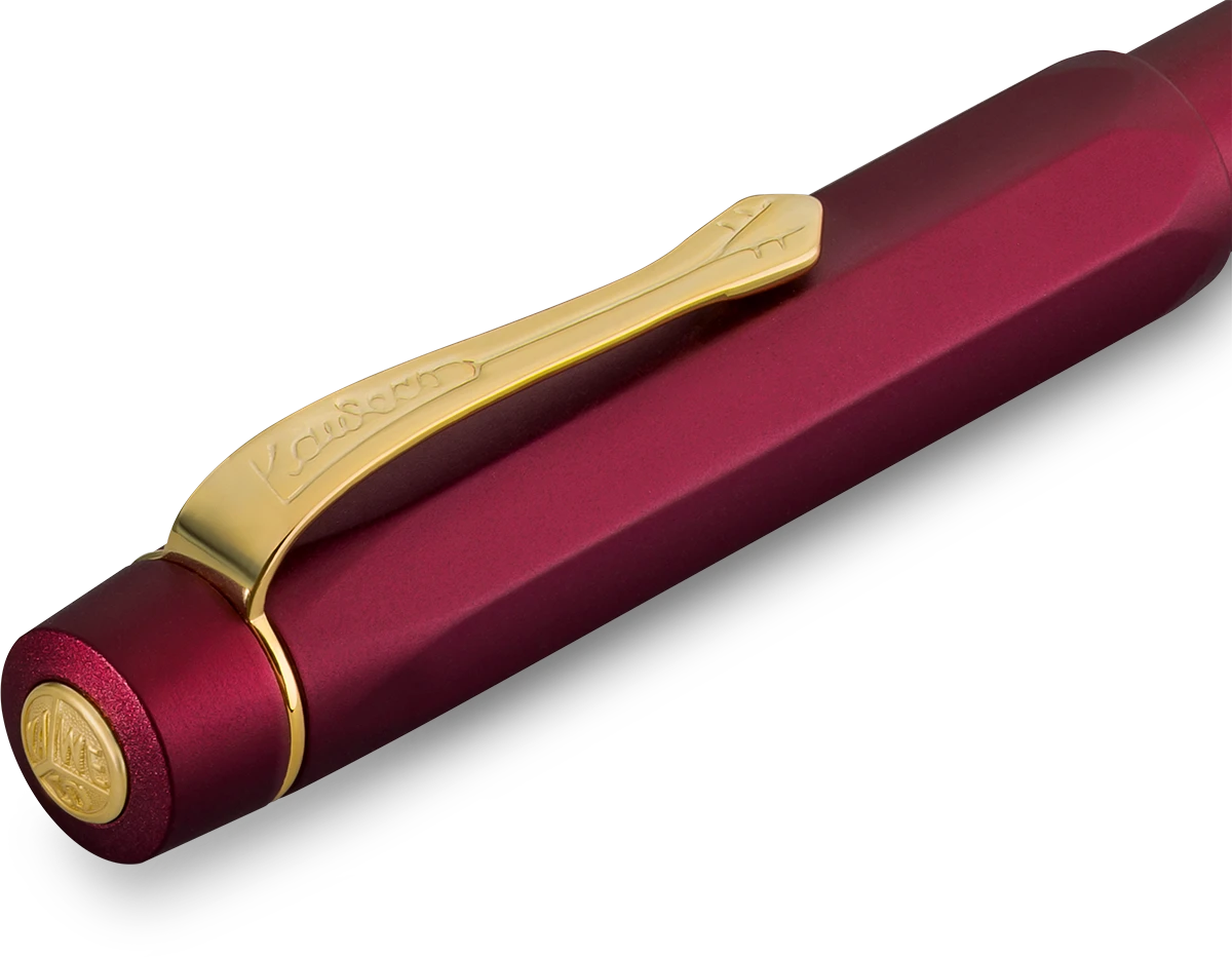 Kaweco PISTON SPORT AL Set Bordeaux/Gold