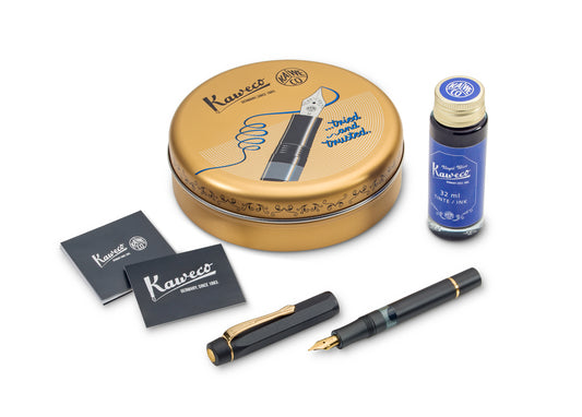 Kaweco PISTON FILLER AL Sport Starter Set Black