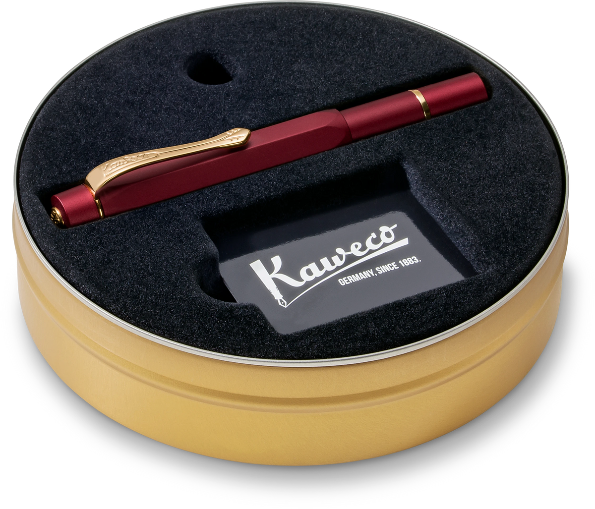 Kaweco PISTON SPORT AL Set Bordeaux/Gold