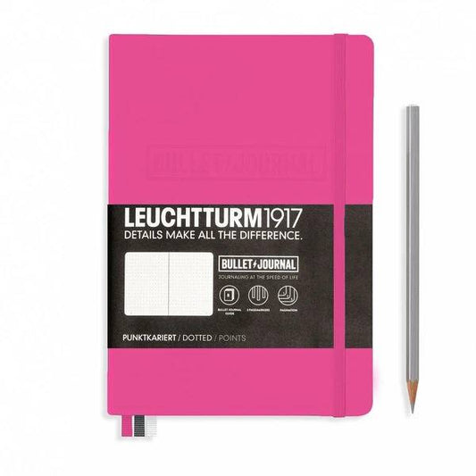 Leuchtturm1917 Bullet Journal Hardcover Medium Notebook A5 New Pink Limited Edition