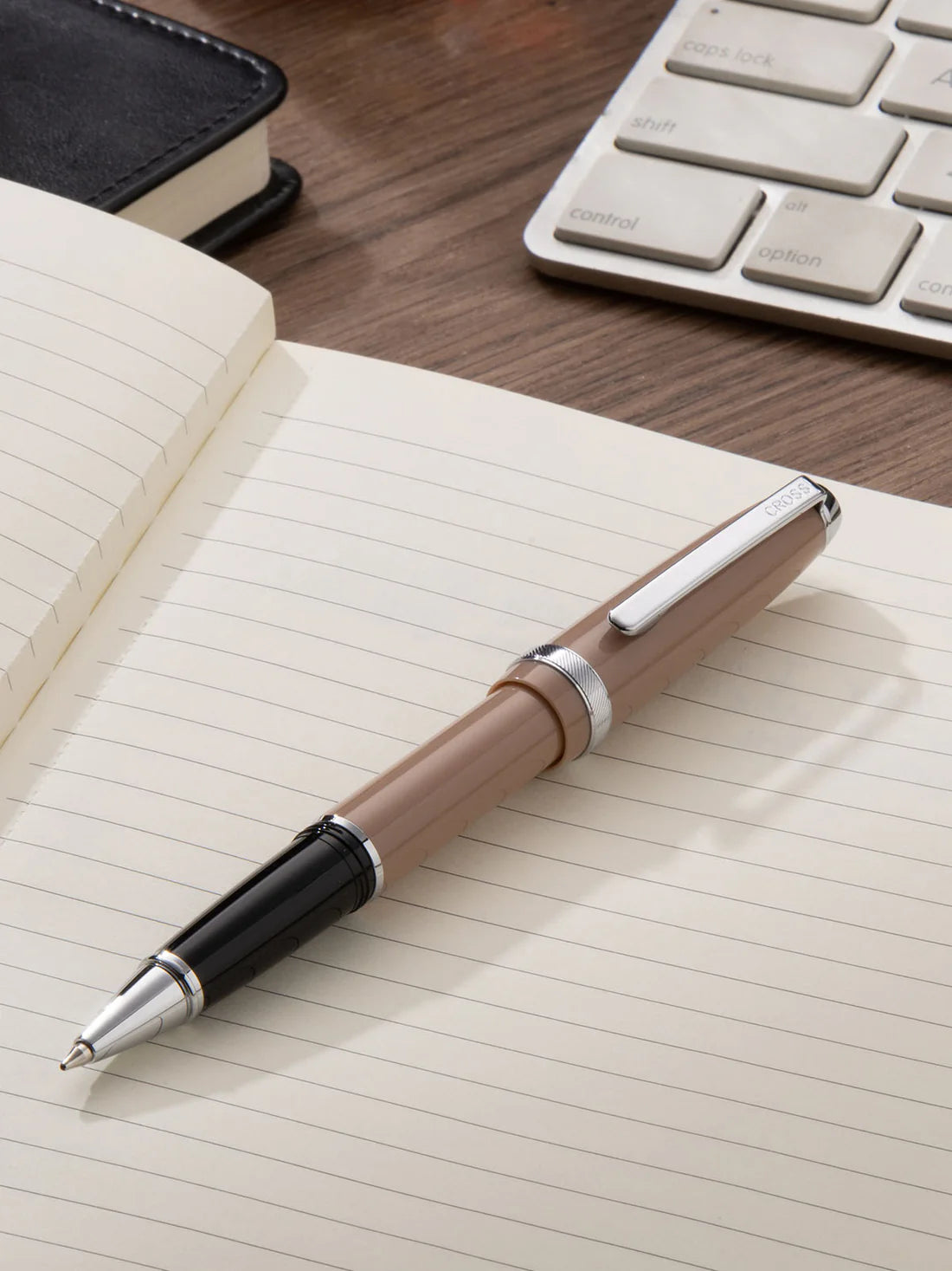 Cross Lume Mocha with Polished Chrome Appointments Ballpoint Pen
