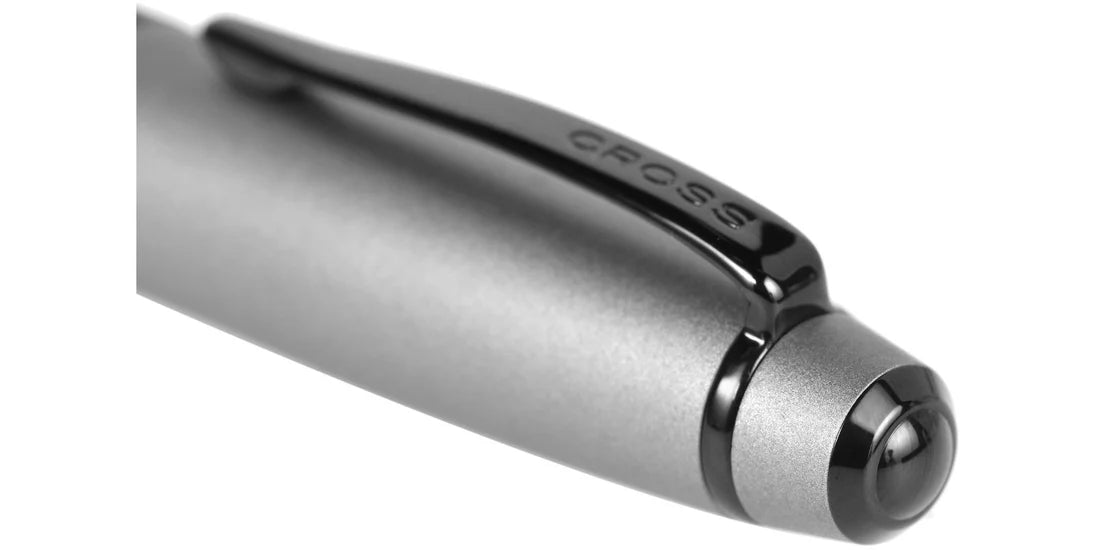 Cross Bailey™ Matte Gray Lacquer Ballpoint Pen