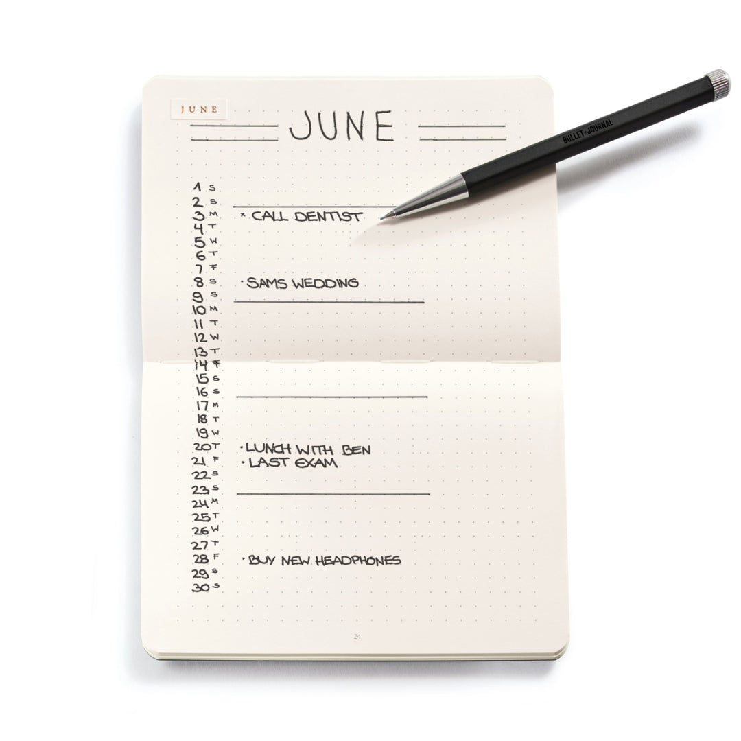 Leuchtturm1917 Bullet Journal Pocket, 46 numbered double pages, Dotted, Purple26, 3-pack