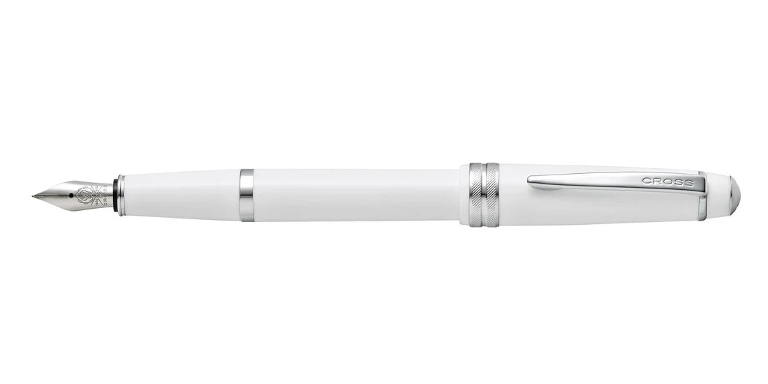 Cross Bailey Light™ Polished White Resin Fine Nib Fountain Pen