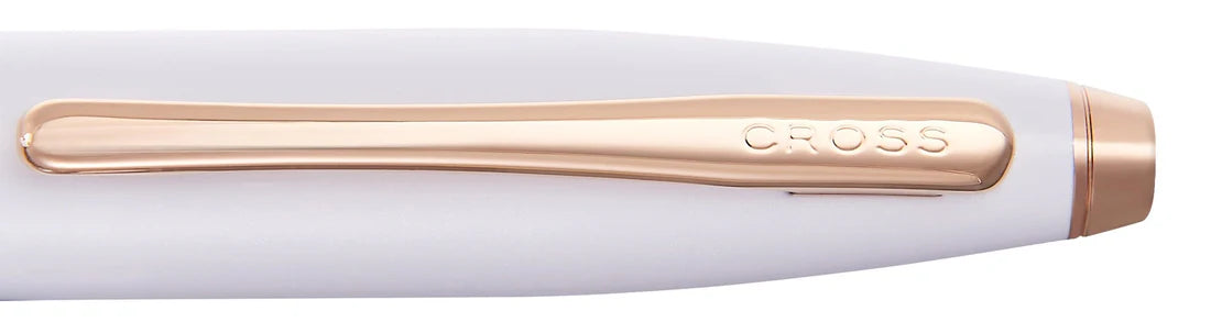 Cross Calais™ Pearlescent White Lacquer Ballpoint Pen