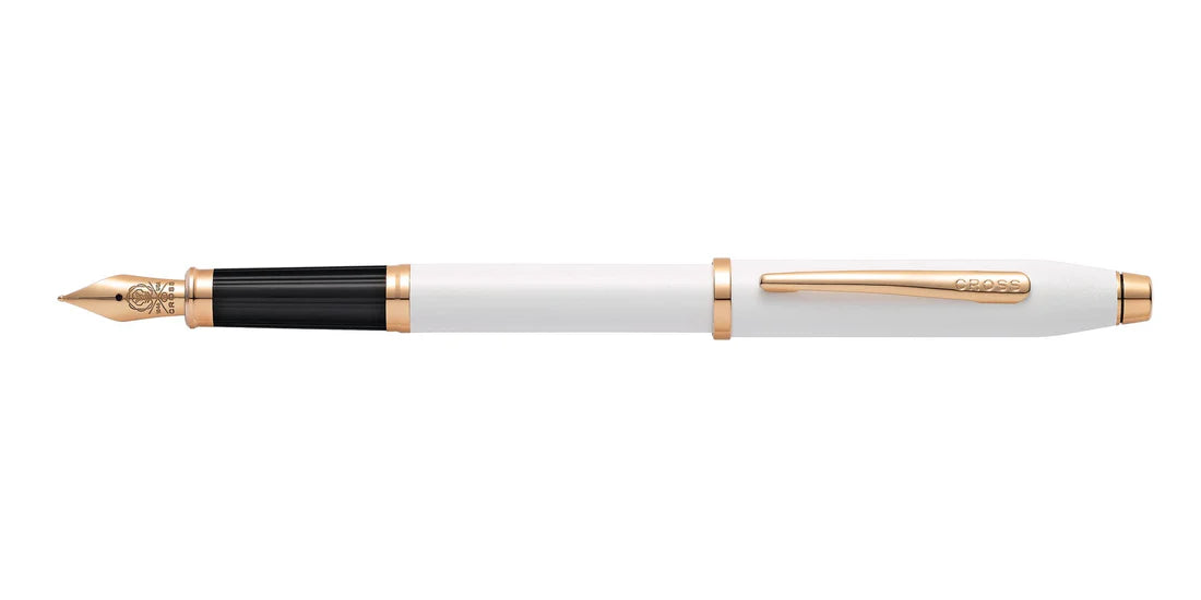 Cross Century® II Pearlescent White Lacquer Fine Nib Fountain Pen