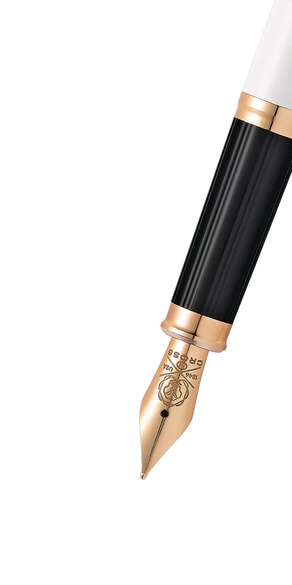 Cross Century® II Pearlescent White Lacquer Fine Nib Fountain Pen