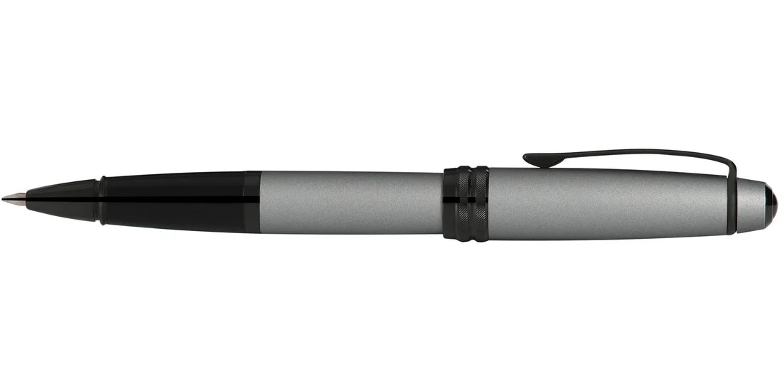 Cross Bailey™ Matte Gray Lacquer Rollerball Pen
