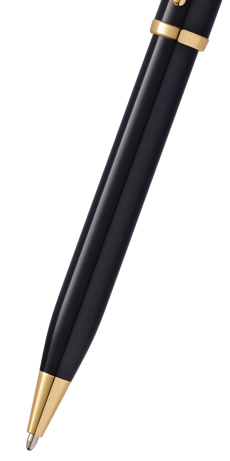 Cross Century® II Black Lacquer with 23KT Gold-Plated Appointments Ballpoint Pen