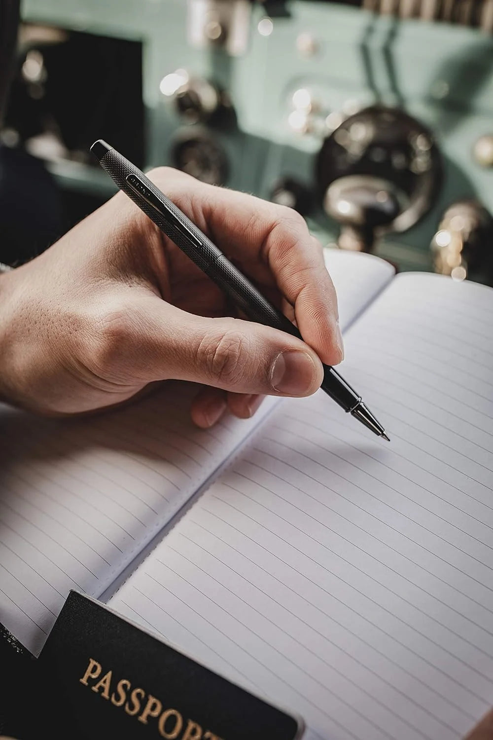 Cross Century® II Black Micro Knurl and Matte Black PVD Ballpoint Pen