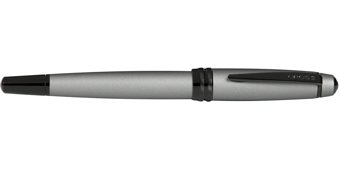 Cross Bailey™ Matte Gray Lacquer Rollerball Pen