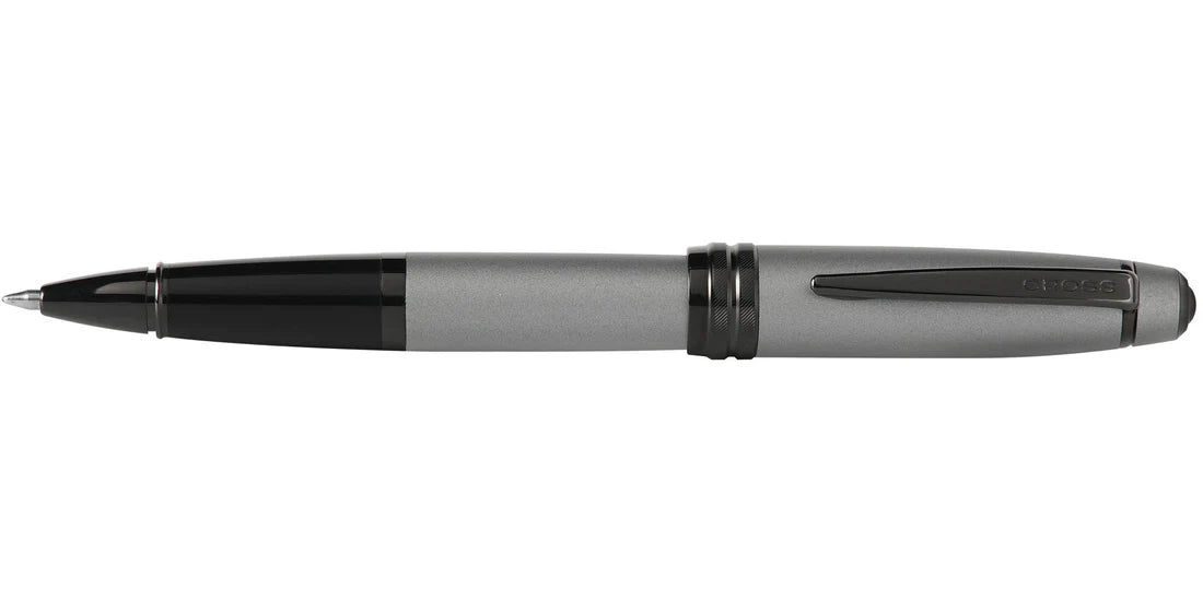 Cross Bailey™ Matte Gray Lacquer Rollerball Pen