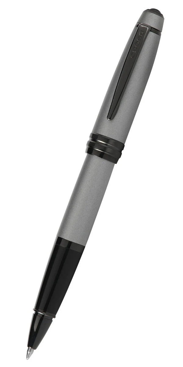 Cross Bailey™ Matte Gray Lacquer Rollerball Pen