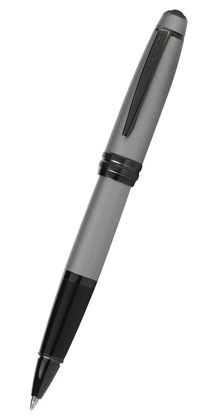 Cross Bailey™ Matte Gray Lacquer Rollerball Pen