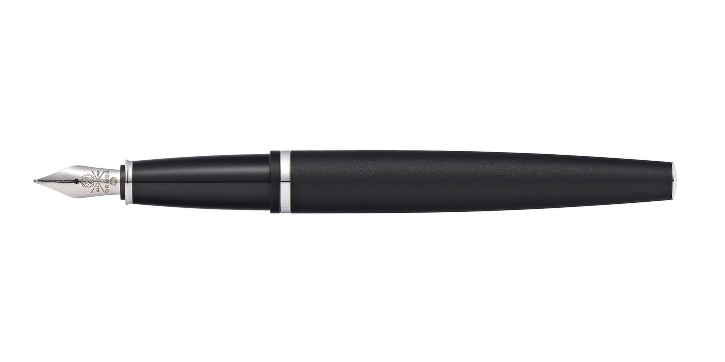 Cross Calais™ Matte Black Medium Nib Fountain Pen