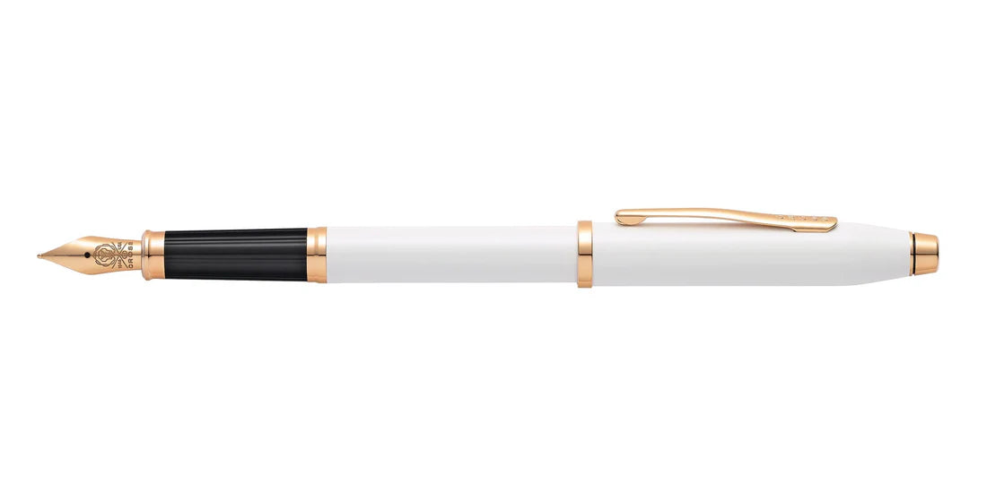 Cross Century® II Pearlescent White Lacquer Fine Nib Fountain Pen
