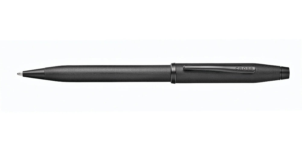 Cross Century® II Black Micro Knurl and Matte Black PVD Ballpoint Pen