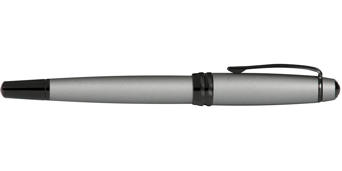 Cross Bailey™ Matte Gray Lacquer Rollerball Pen